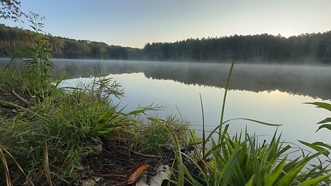 Sunrise on the water