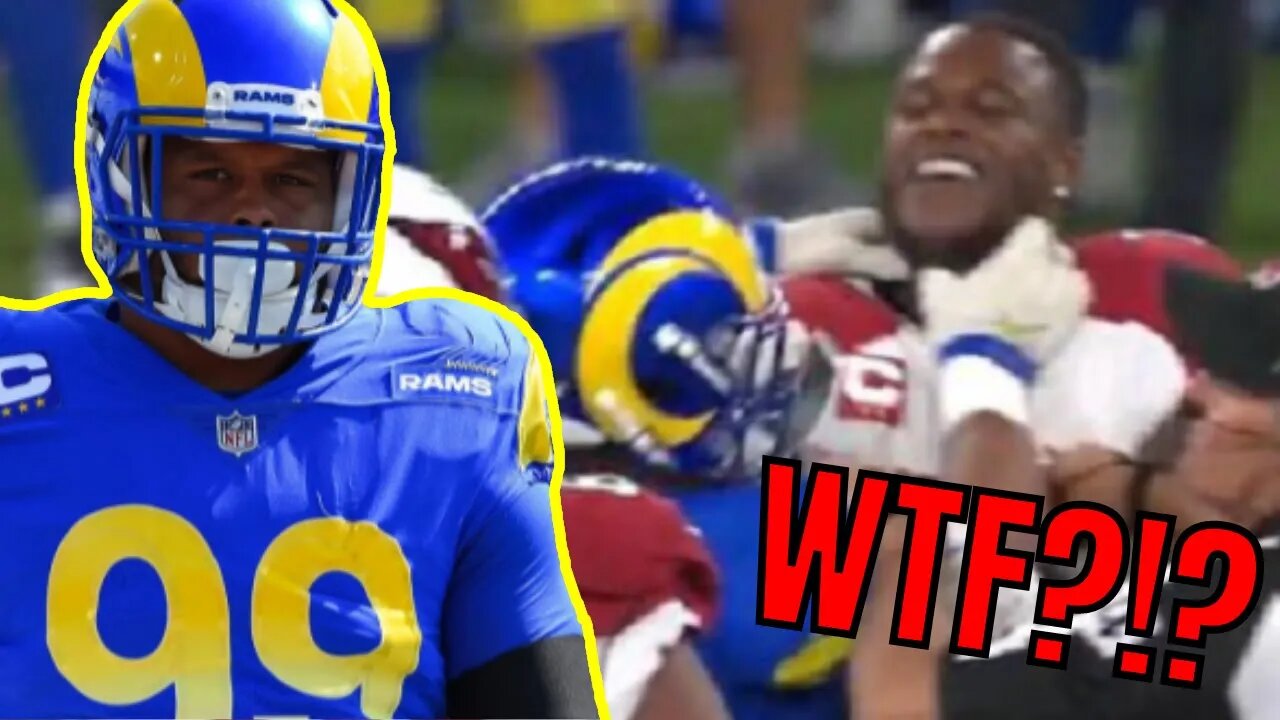 Aaron Donald Could Be SUSPENDED For Fight In Rams Blowout Over Cardinals | Budda Baker HUGE Injury