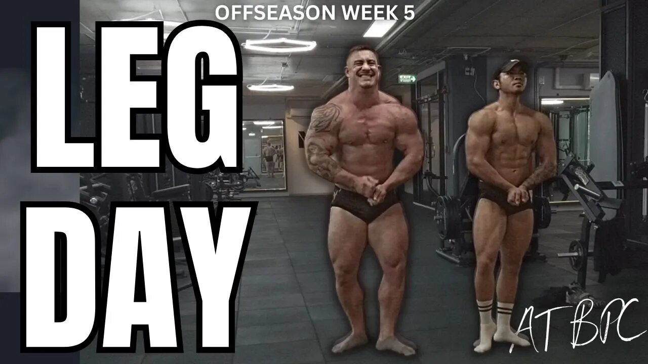 LEG DAY UNCUT AT BPC / OFFSEASON WEEK 5-6