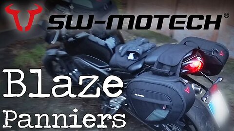 SW-Motech Blaze Semi-Rigid Panniers TESTED on FZ1-N