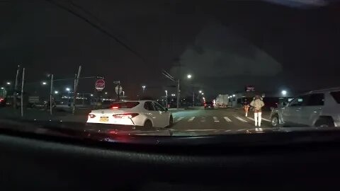 women at night time in Brooklyn