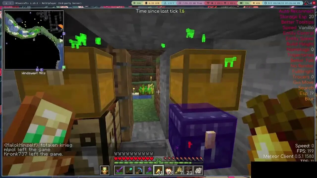 found someone's base with weed in it - Minecraft constantiam 1.19