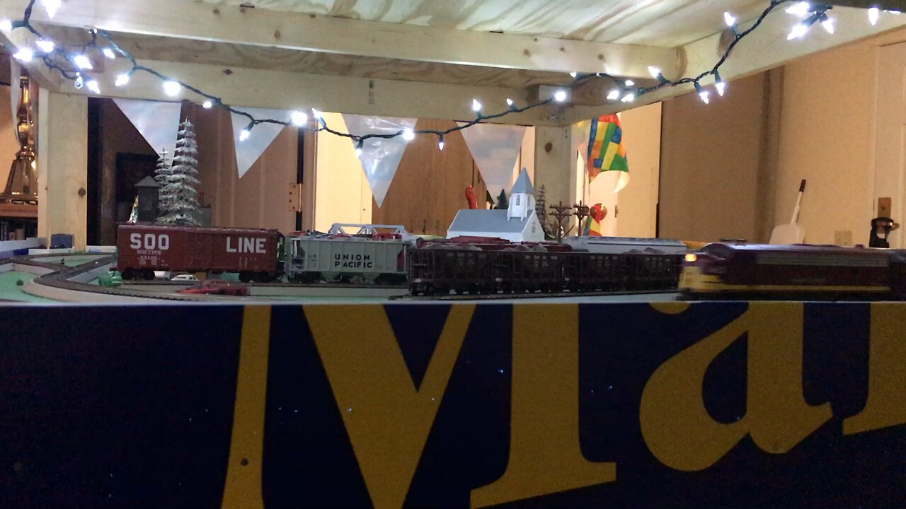 Long Island 254 & Soo Line 505 running around the layout