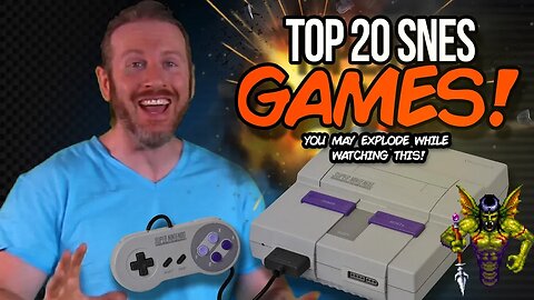 Top 20 Super Nintendo Games Part 1!