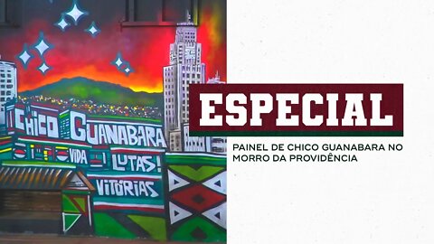 ARTISTA ETERNIZA CHICO GUANABARA EM PROJETO SOCIAL NO MORRO DA PROVIDÊNCIA