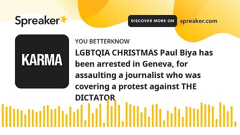 LGBTQIA CHRISTMAS Paul Biya has been arrested in Geneva, for assaulting a journalist who was coverin