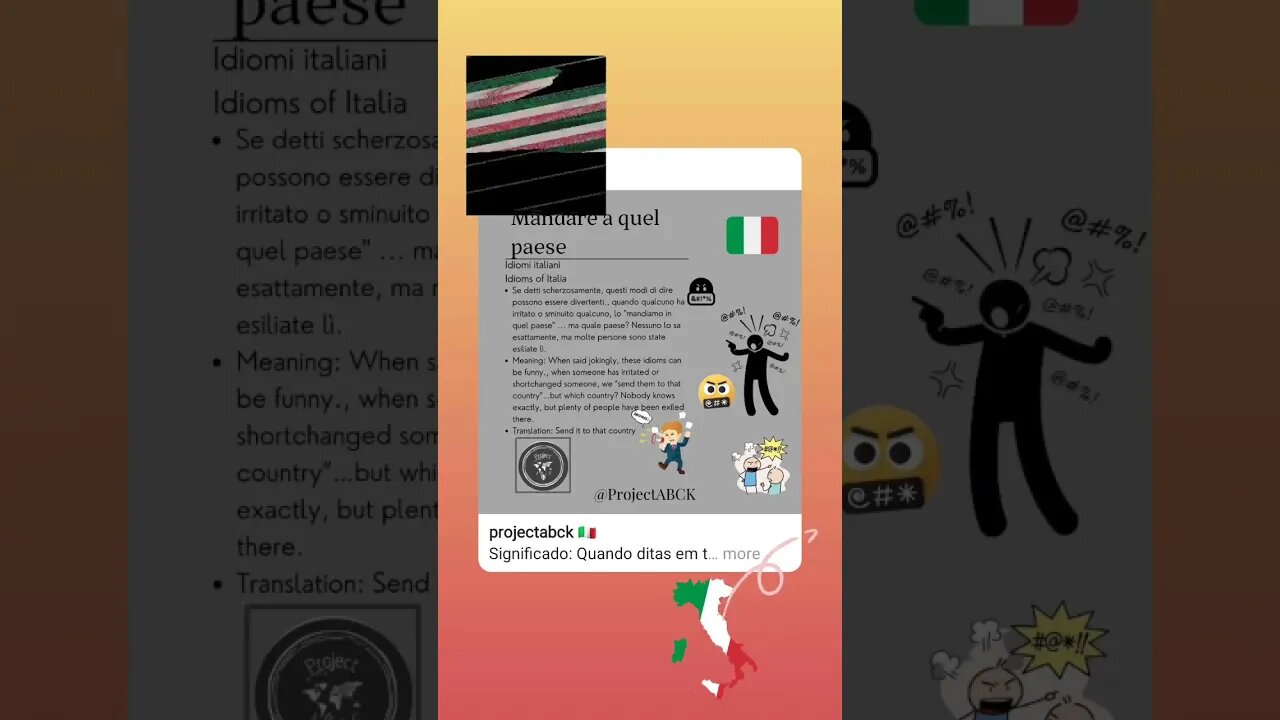 🇮🇹 Mandare a quel paese