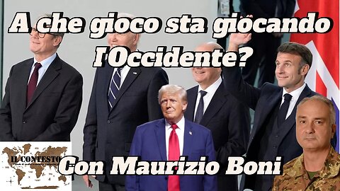 A che gioco sta giocando l’Occidente? | Maurizio Boni