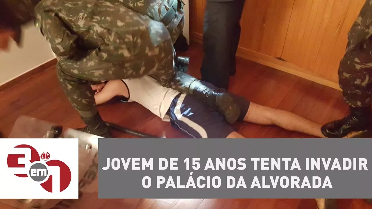 Planeta Madureira: Jovem de 15 anos tenta invadir o Palácio da Alvorada