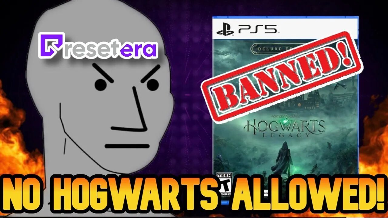 ResetEra BANS ALL Discussion of Hogwarts Legacy! WOKIES ARE INSANE!