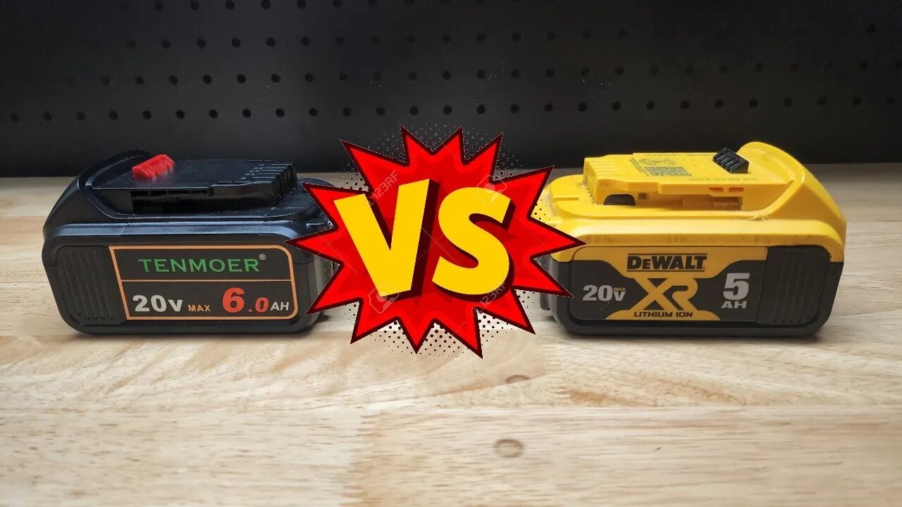 DeWALT 20V Compatible Battery VS OEM Battery!