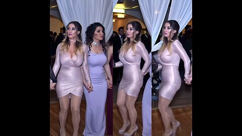 Thight Short Dress Shows What Bounce On Her
