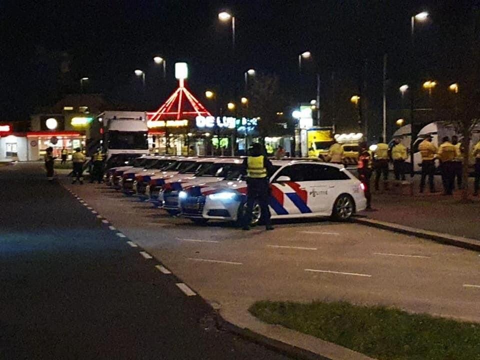 curfew surveillance Feb 21 not accepted by the Dutch