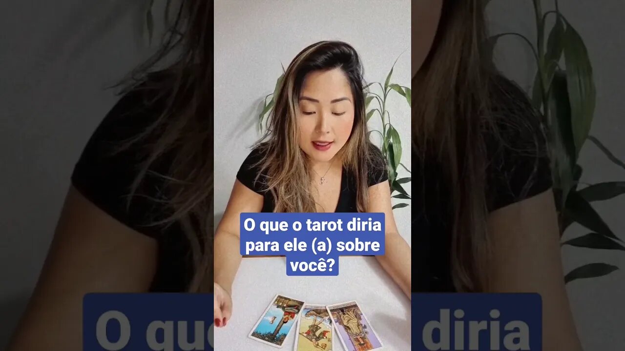 O queno tarot diria para ele (a) sobre você? #tarot #tarotonline #tarotresponde #oraculo #tarologa