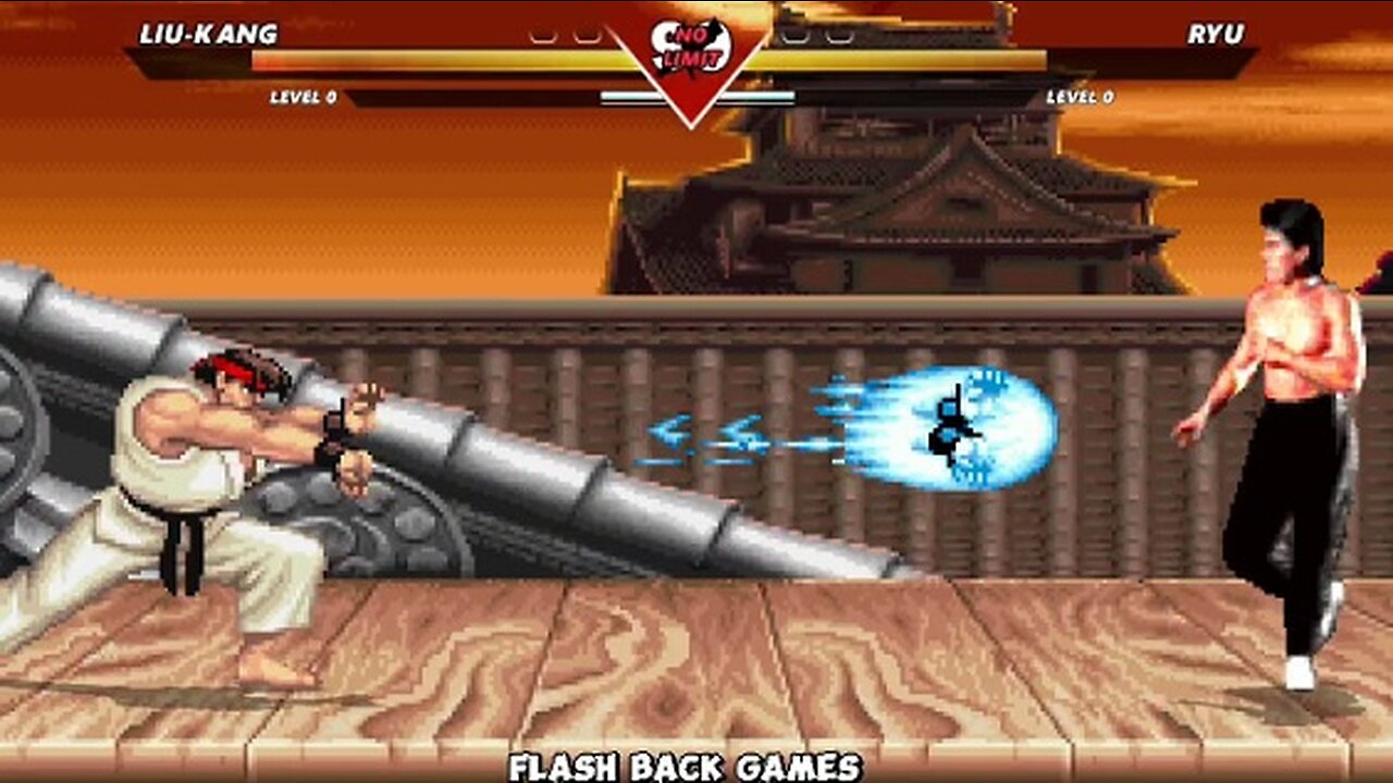 LIU KANG VS RYU