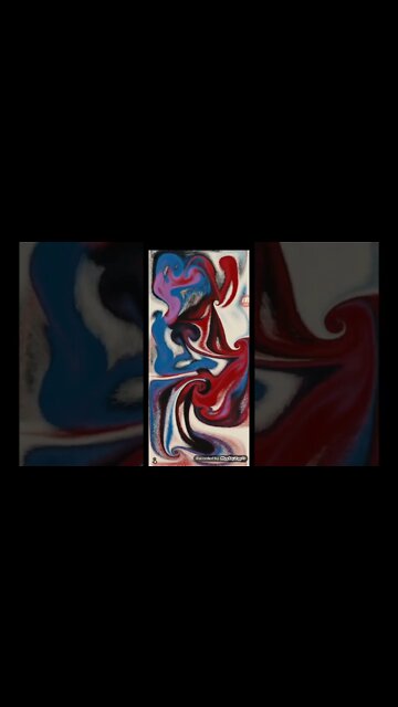 #shorts Magic fluids app for Android. Odd mix of colors 1