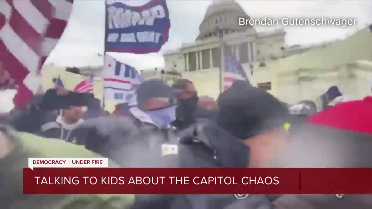 Talking to kids about the Capitol chaos