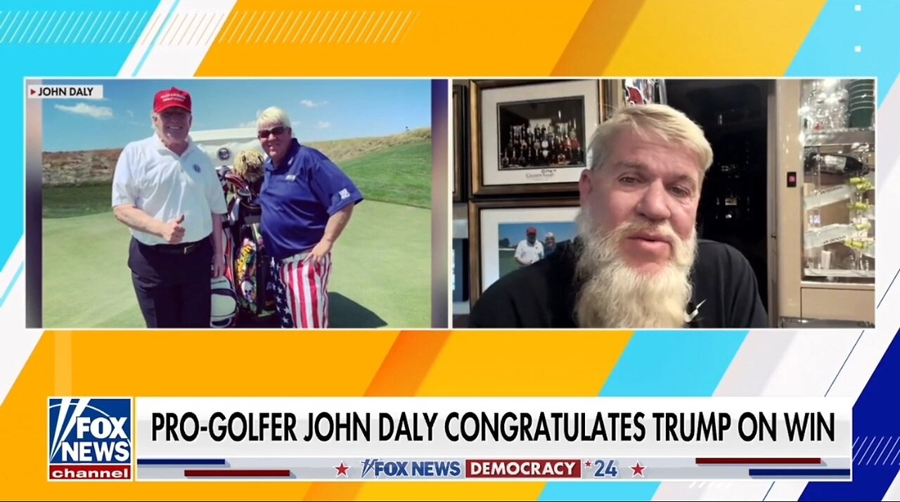 Pro Golfer John Daly: America Needs Daddy Trump