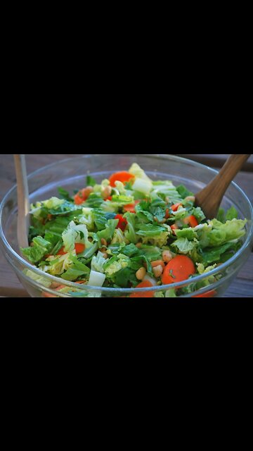 Salad Toss In The Literal Term, Don't Be Nasty...