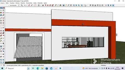 planta baixa 10x12 /com projeto 3d