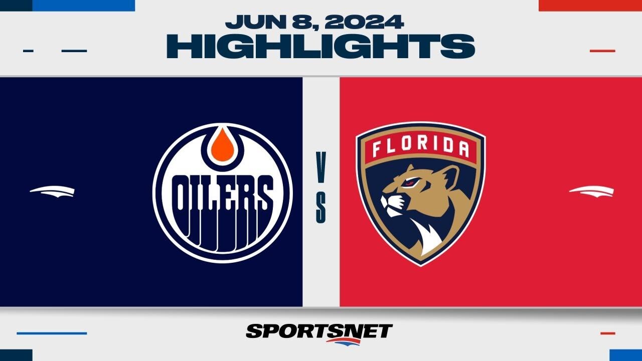 Stanley Cup Final Game 1 Highlights _ Oilers vs. Panthers - June 8, 2024