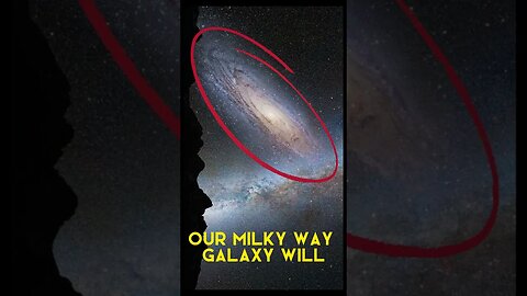 Milky way galaxy collision with andromeda