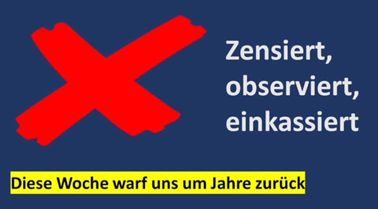 Markus Gärtner: Diese Woche warf uns um Jahre zurück