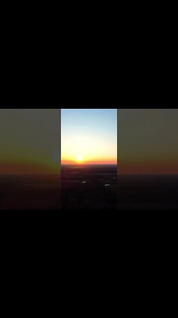 SUNSET INTERCEPT with Drone in Michigan!