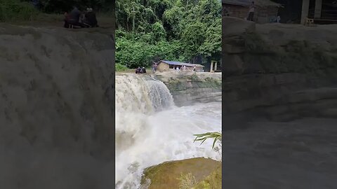 Napakum waterfall view from top. #water #waterfall #travel #tranding #shorts #shortvideo