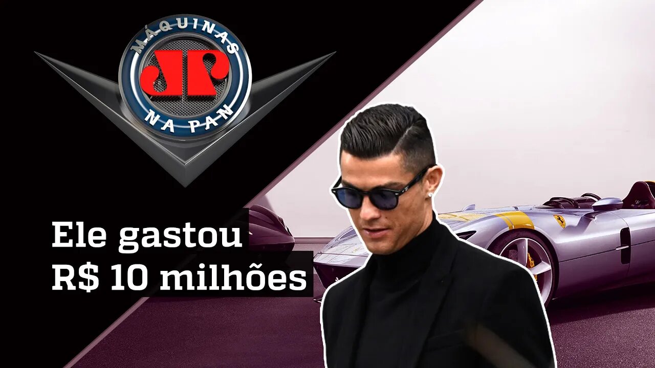 OLHA a FERRARI que CRISTIANO RONALDO acabou de COMPRAR | Máquinas na Pan