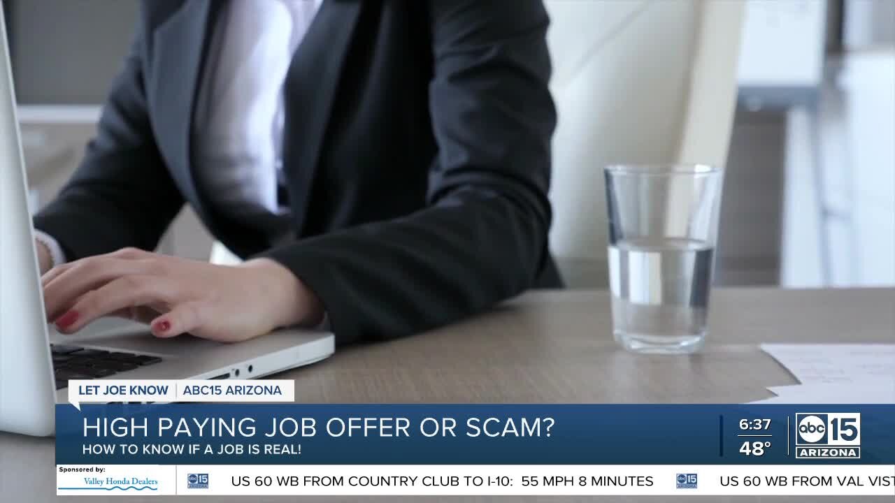 High-paying job offer or a scam?