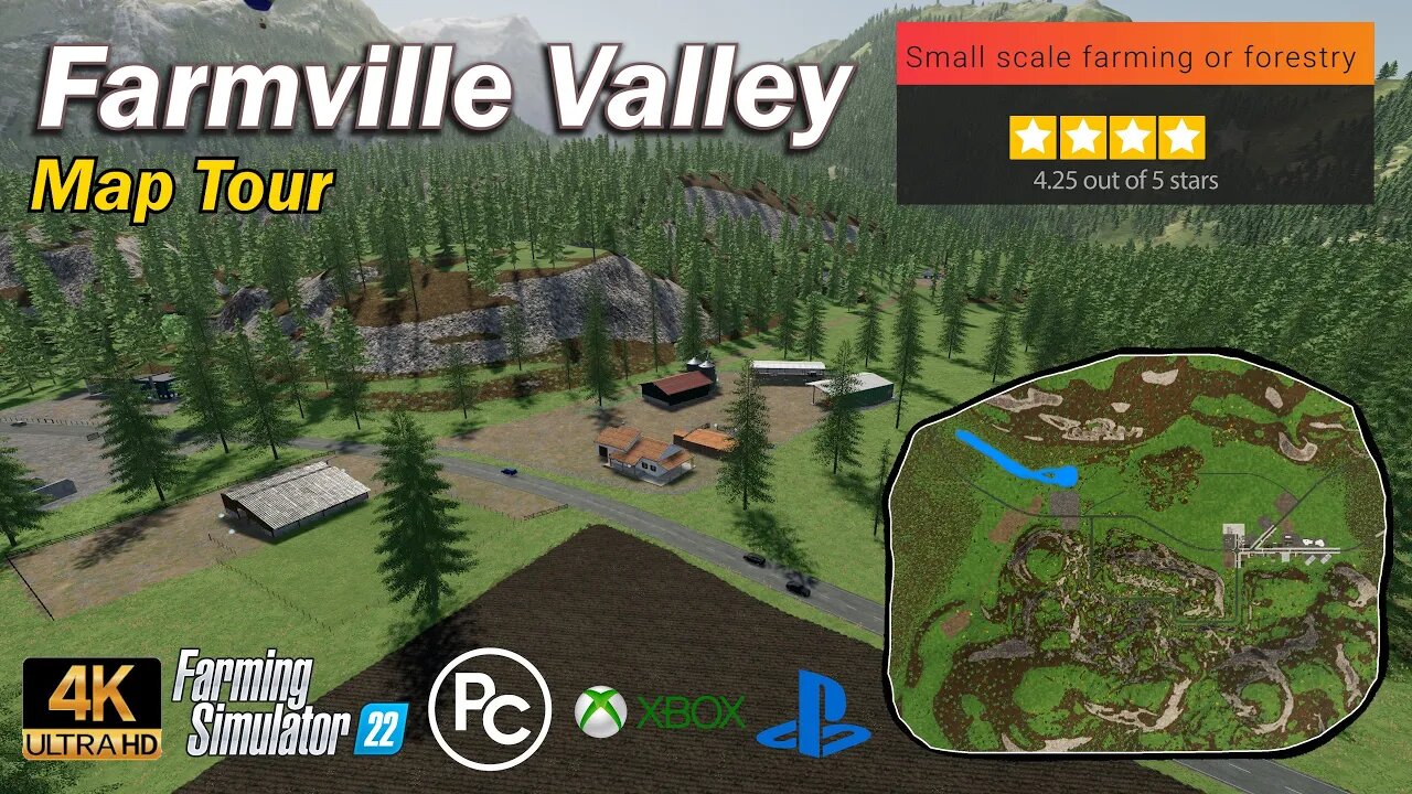 Farmville Valley | Map Tour | Farming Simulator 22