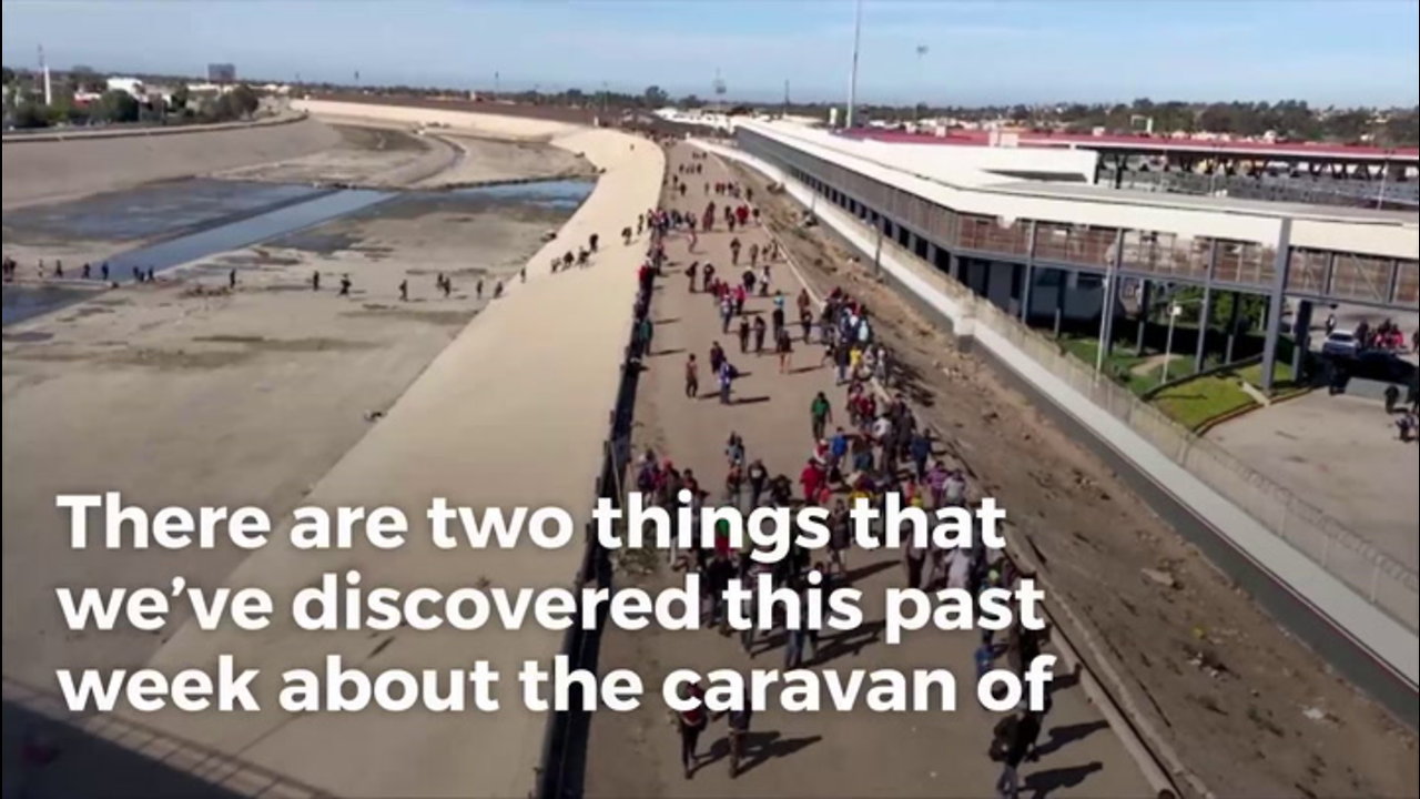 Trump’s Plan Worked Self-deporting Caravaners Double. Say They’re Too Scared To Cross Border Patrol