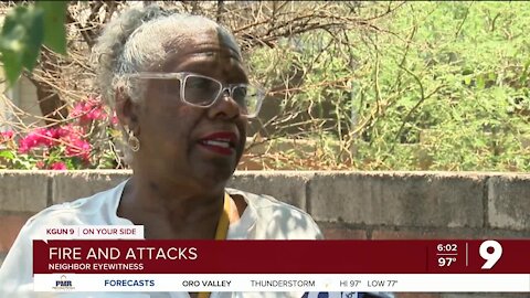 Neighbor says she tried to stop alleged gunman