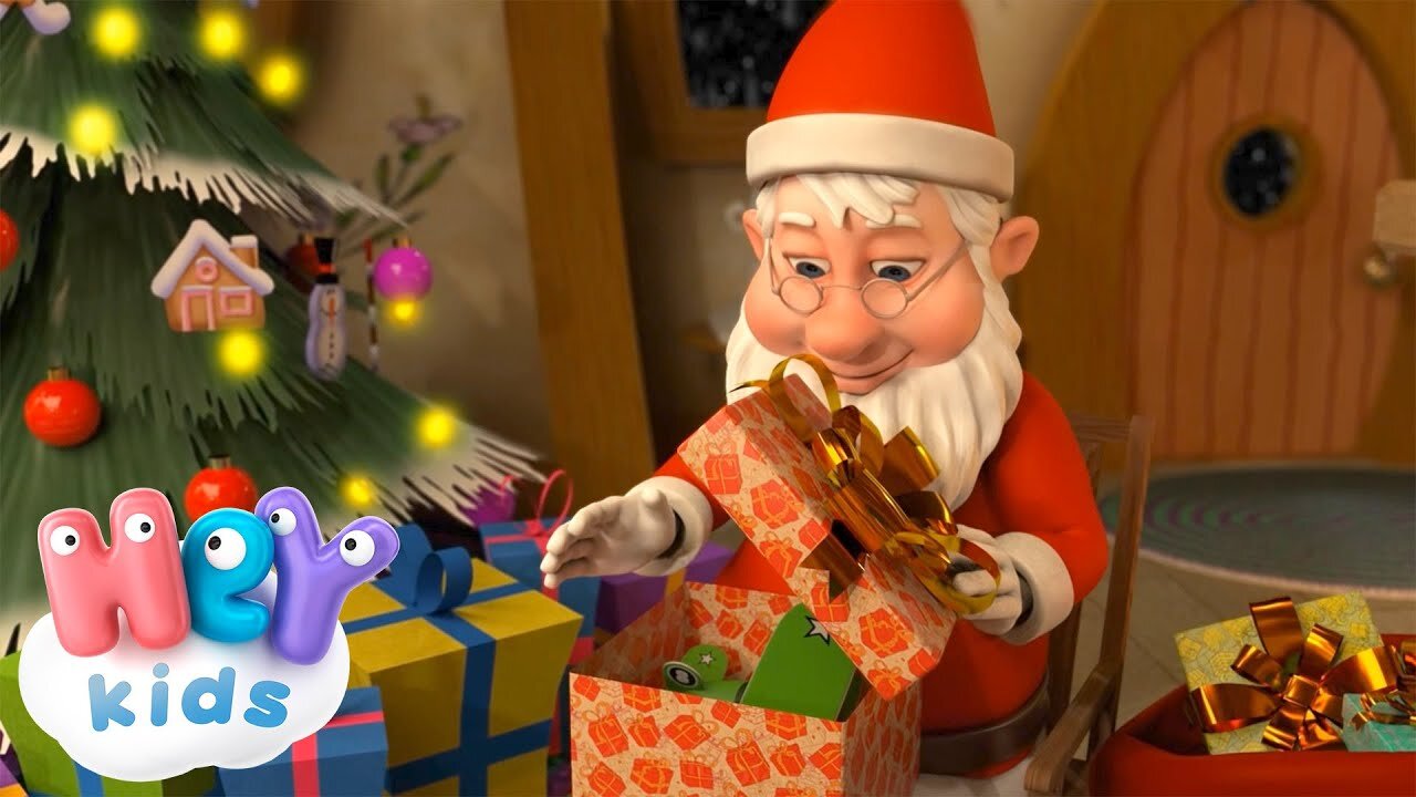 Santa don't forget 🎅🎄 Santa Claus cartoon - Christmas Song for Kids - HeyKids Nursery Rhymes