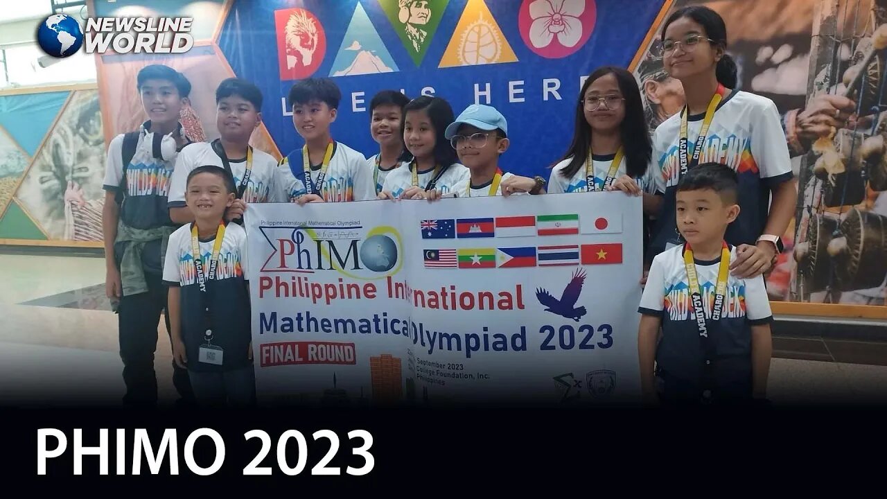 Students from around the world gather in Jose Maria College Foundation, Inc. for PHIMO 2023