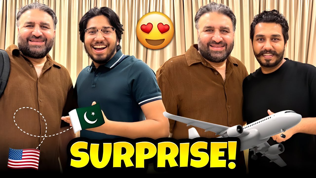 PAPA PAKISTAN AGAYE 😍 | SURPRISE FAIL 🥺