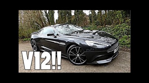 ASTON MARTIN VANQUISH DRIVE & REVIEW