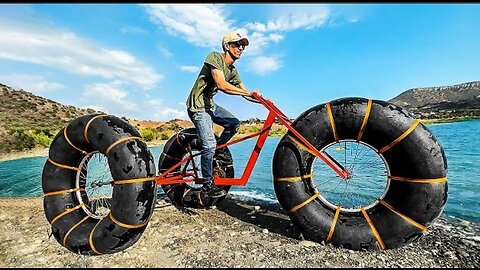 Epic_bike_to_off_road transformation!from bycycle to all _terrain marvel