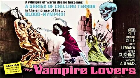 THE VAMPIRE LOVERS 1970 Hammer Vampire Classic with Ingrid Pitt & Peter Cushing FULL MOVIE HD & W/S