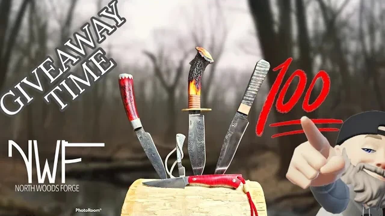 North Woods Forge Knifes - And a giveaway