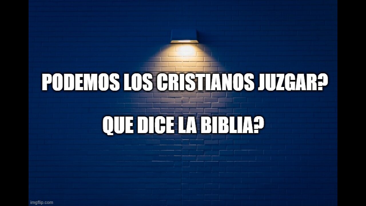 Que Significa Juzgar? Podemos los Cristianos Hacerlo?