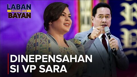 Pastor Apollo C. Quiboloy, dinepensahan si VP Sara Duterte