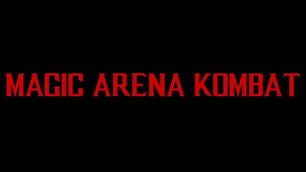 Magic Arena Kombat 1: Black Mono 'Draw' Deck