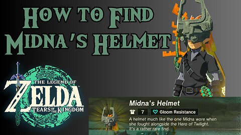 How to Find Midna's Helmet in The Legend of Zelda: Tears of the Kingdom!!! #TOTK