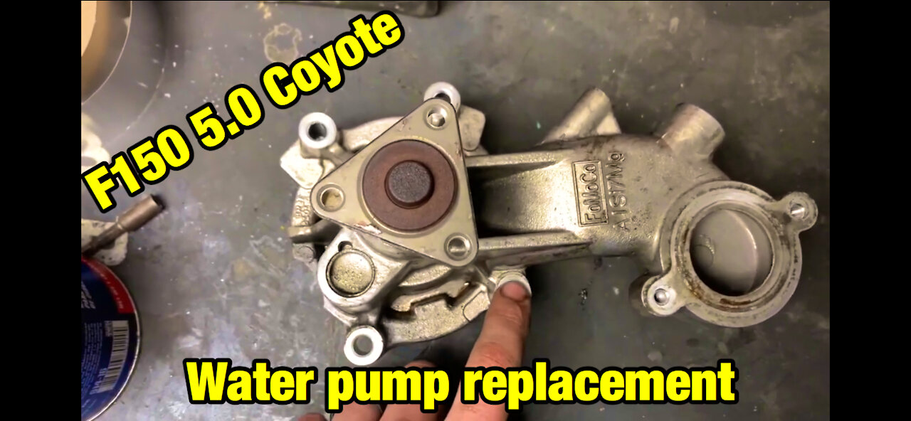 F150 5.0 Coyote water pump replacement