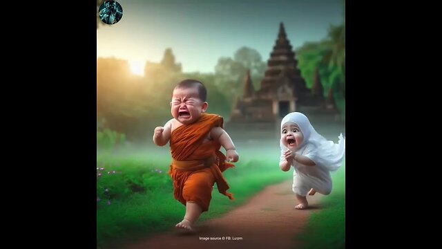 little monk so cute