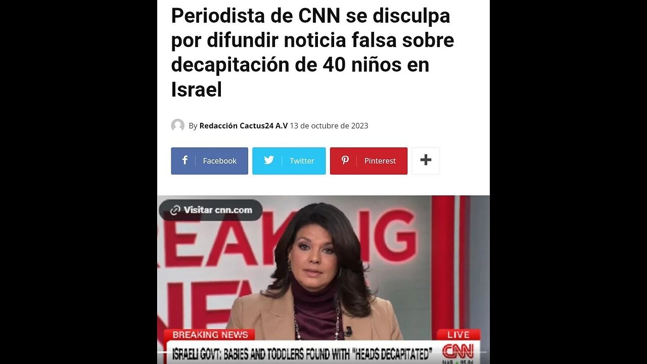 Periodista de CNN Sara Sinder no es bienvenida por palestinos