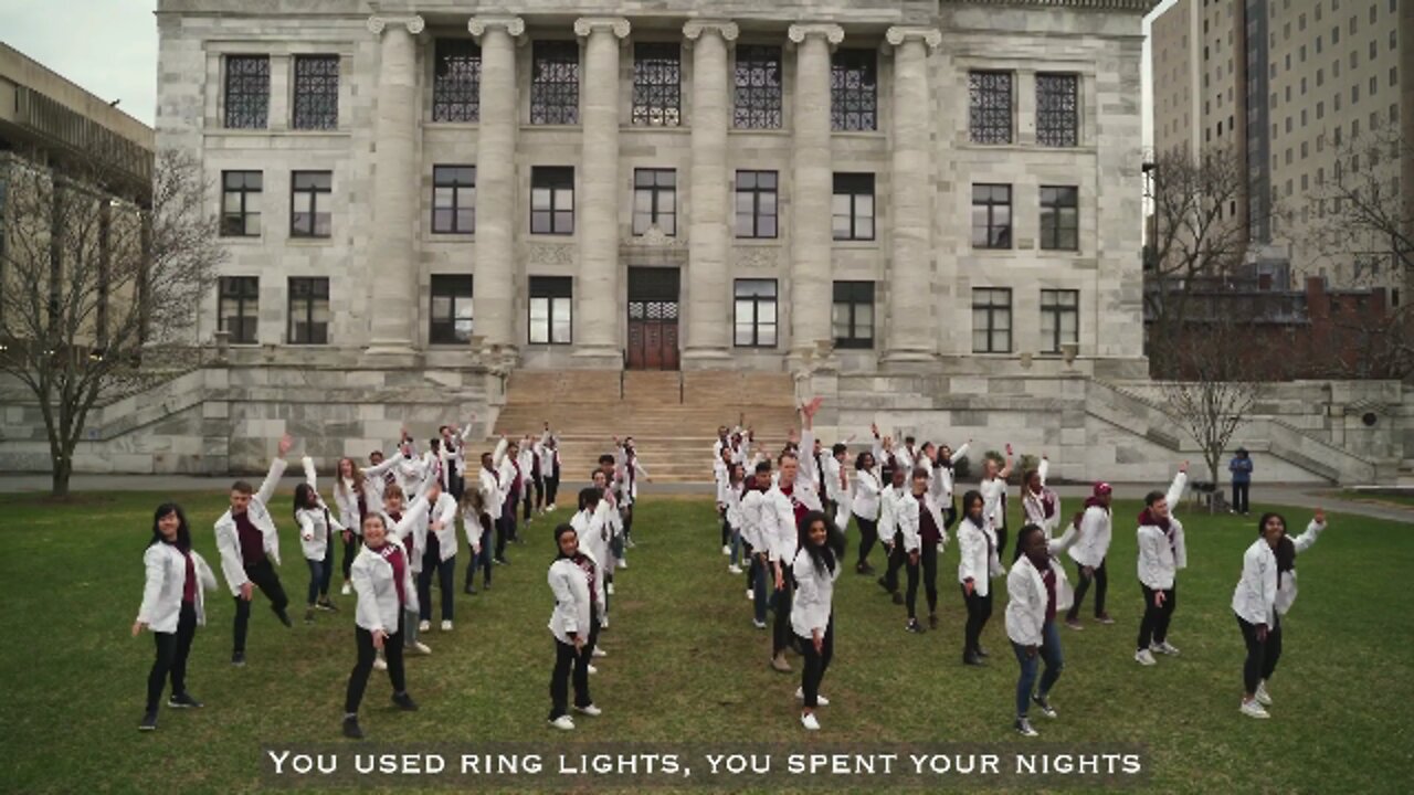 Harvard Medical school students dance