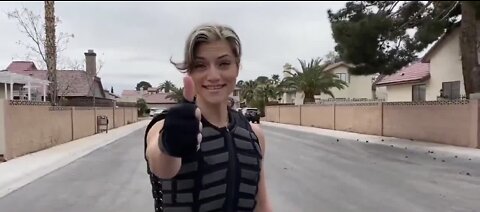 Unique approach to social distancing from Las Vegas valley world record holder